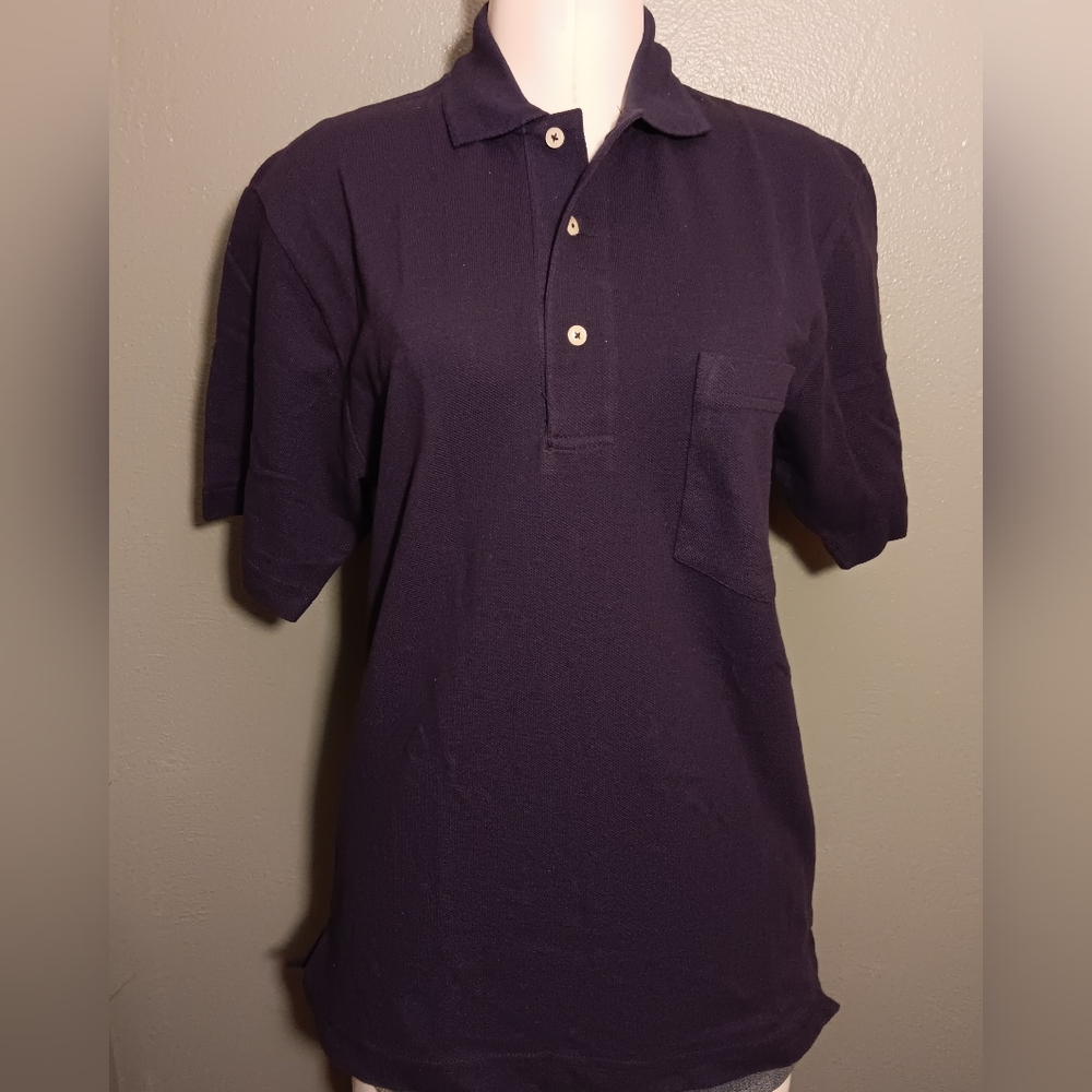 Rich  Classic Polo Shirt with Textured Fabric